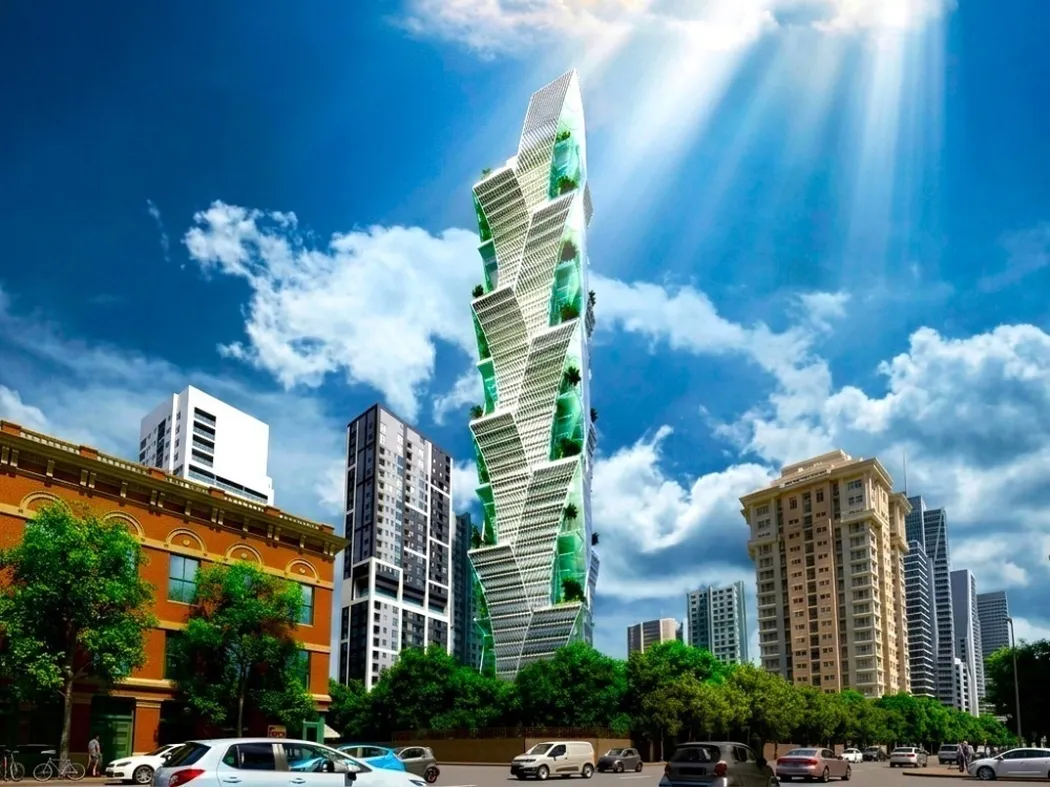 G.A.T.O Tower, kula od 67 spratova na Norodom bulevaru, render developera