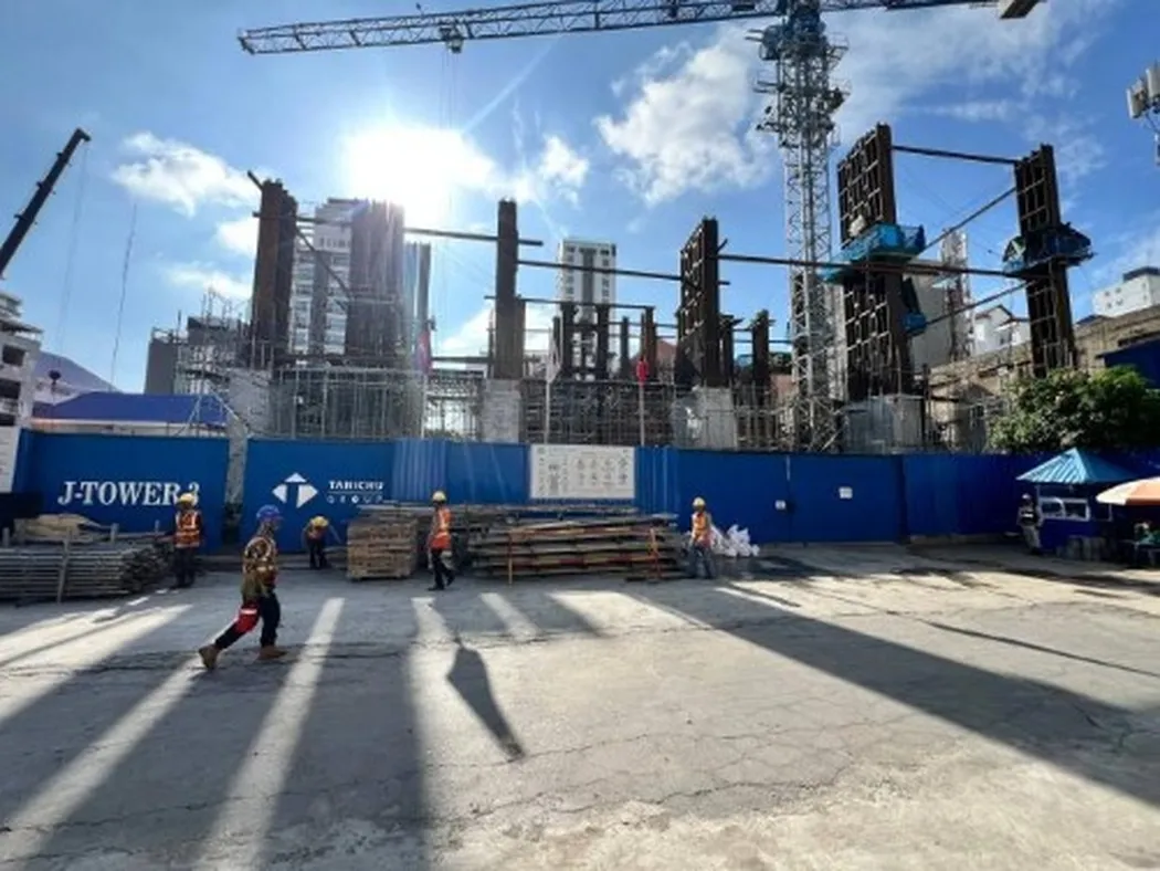 J Tower 3, gradilište sa ulice, fotografija developera