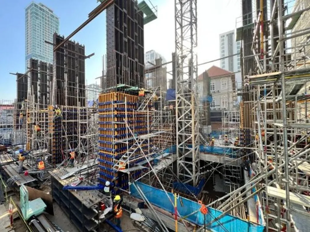 J Tower 3, gradilište, fotografija developera