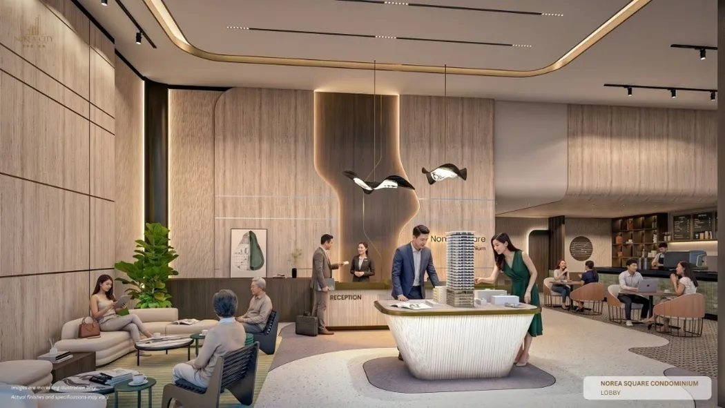 Norea Square, ulazni hol, render developera